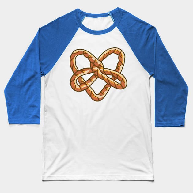 Pretzel Baseball T-Shirt by NomiCrafts